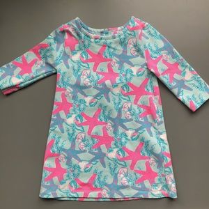Vineyard Vines 3/4 sleeve Starfish dress